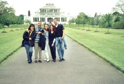 Berytha, Victor, Flora, Chiquita Anita and me